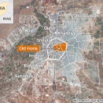 Хомс карта